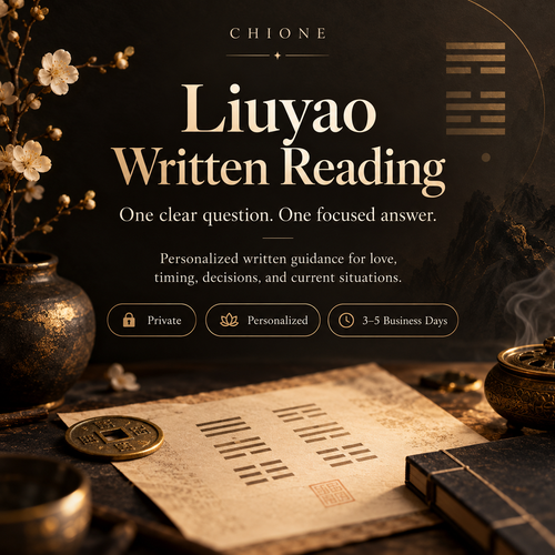Liuyao written reading online using traditional Chinese coin divination and I Ching hexagram